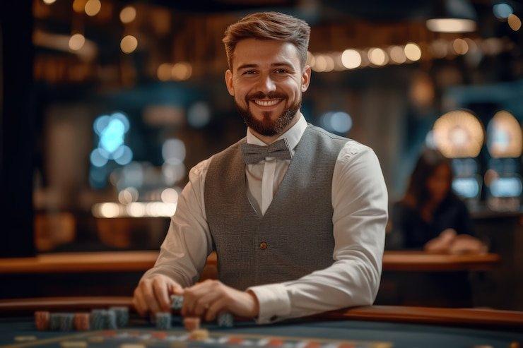 Studio Casino Hold'em mariatogel dengan dealer profesional
